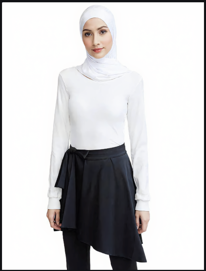 Jupe de sport fluide  – couvrance  liberté de mouvement